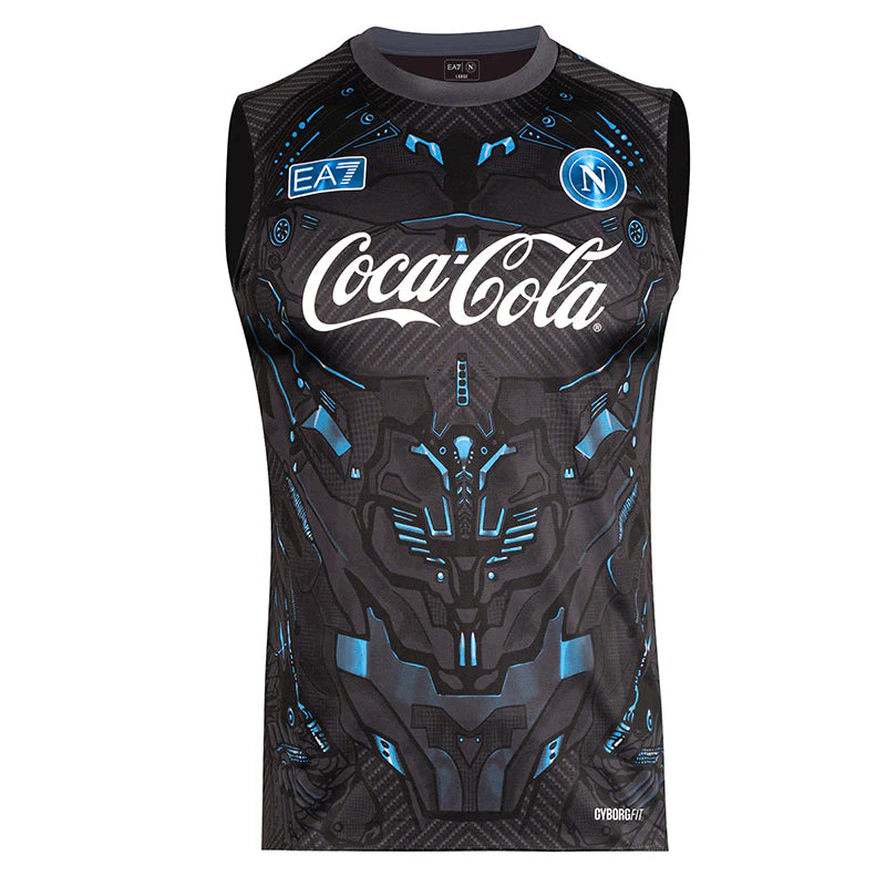 Smanicata del Napoli da Allenamento, Versione Cyborg Nera 2025/26