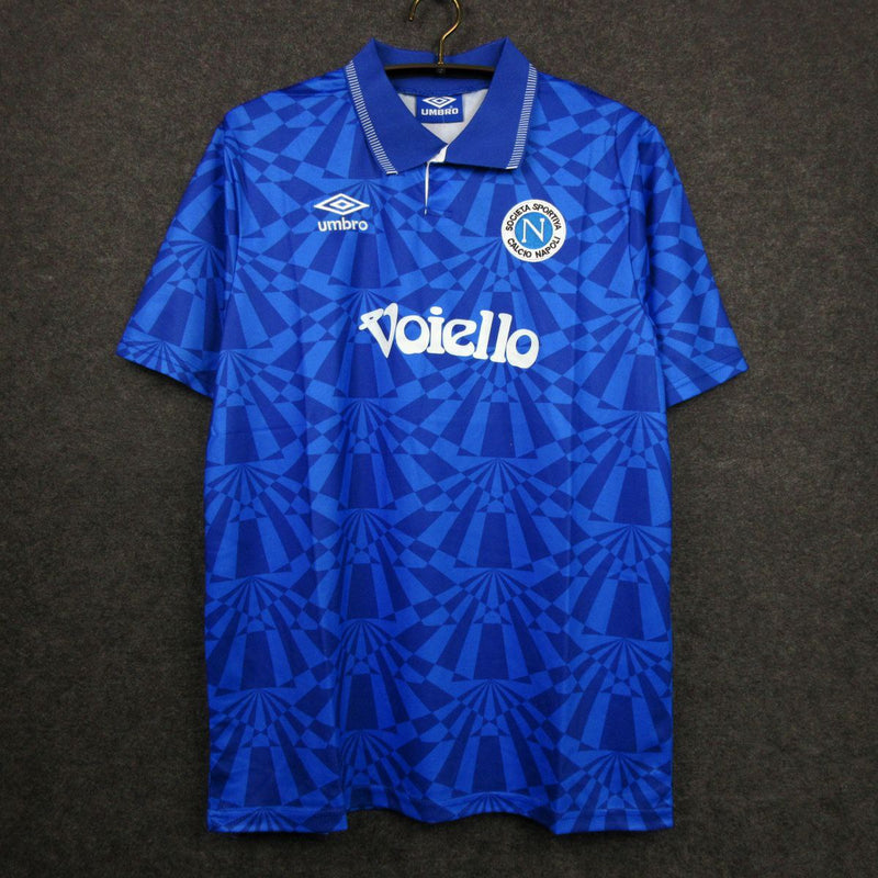 Maglia del Napoli da gara 1991/92, Casa