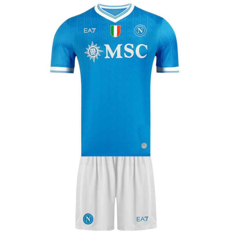 Kit Adulto del Napoli da gara 2025/2026 , Casa