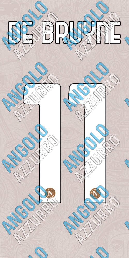 Telo Mare Napoli –  Trasferta Edizione 2025/26 - Kevin De Bruyne