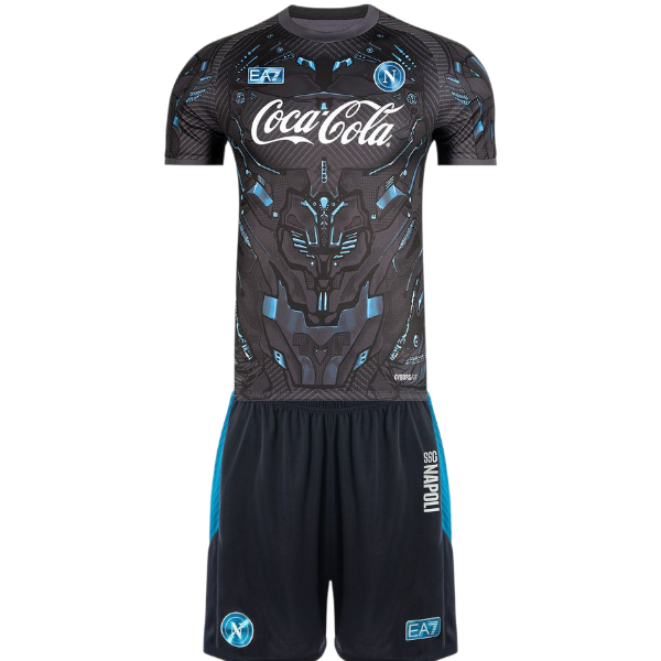 Kit Adulto del Napoli da allenamento Nero 2025/2026