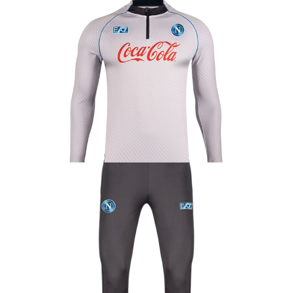 Tuta Napoli da allenamento Bianca 2025/2026