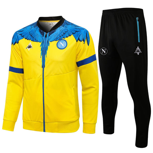 Tuta Napoli Marcelo Burlon- gialla