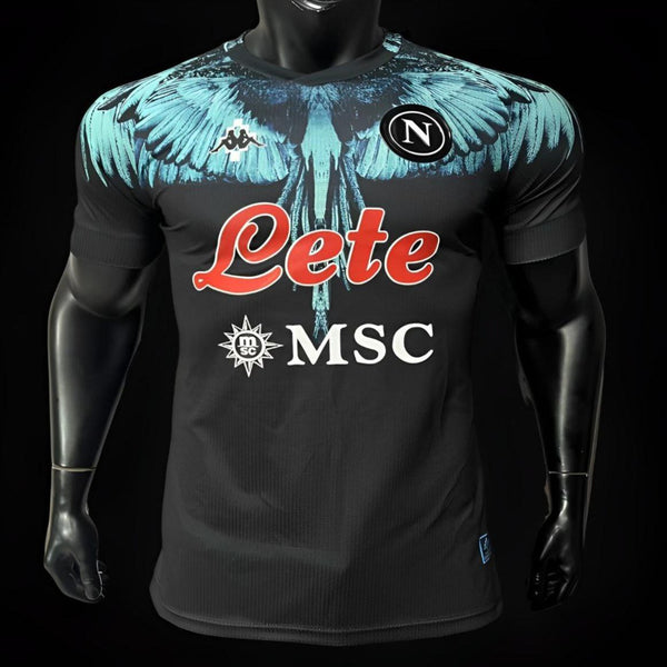 Maglia del Napoli da gara 2020/21, Marcelo Burlon