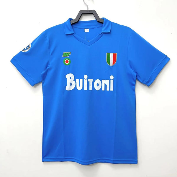 Maglia del Napoli da gara 1987/88, Casa
